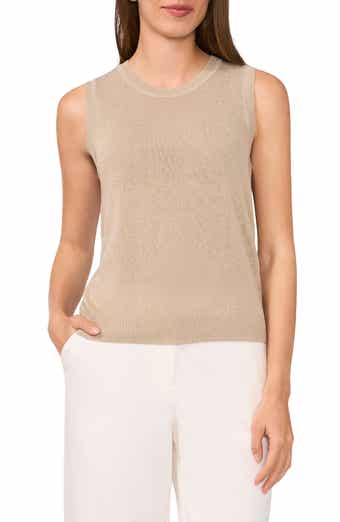 Halogen® Crewneck Sweater Tank