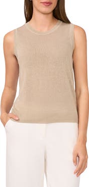 Halogen® Crewneck Sweater Tank