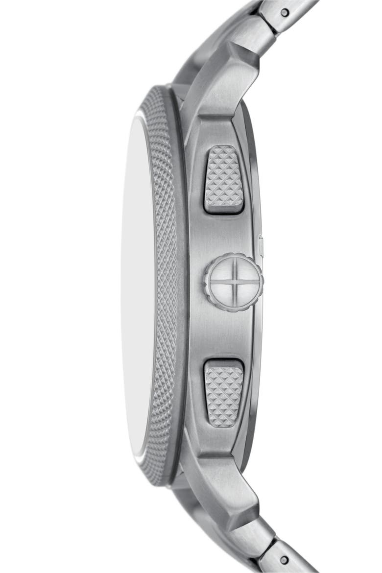 Machine Chronograph Bracelet Watch, 44mm, Alternate, color, SILVER