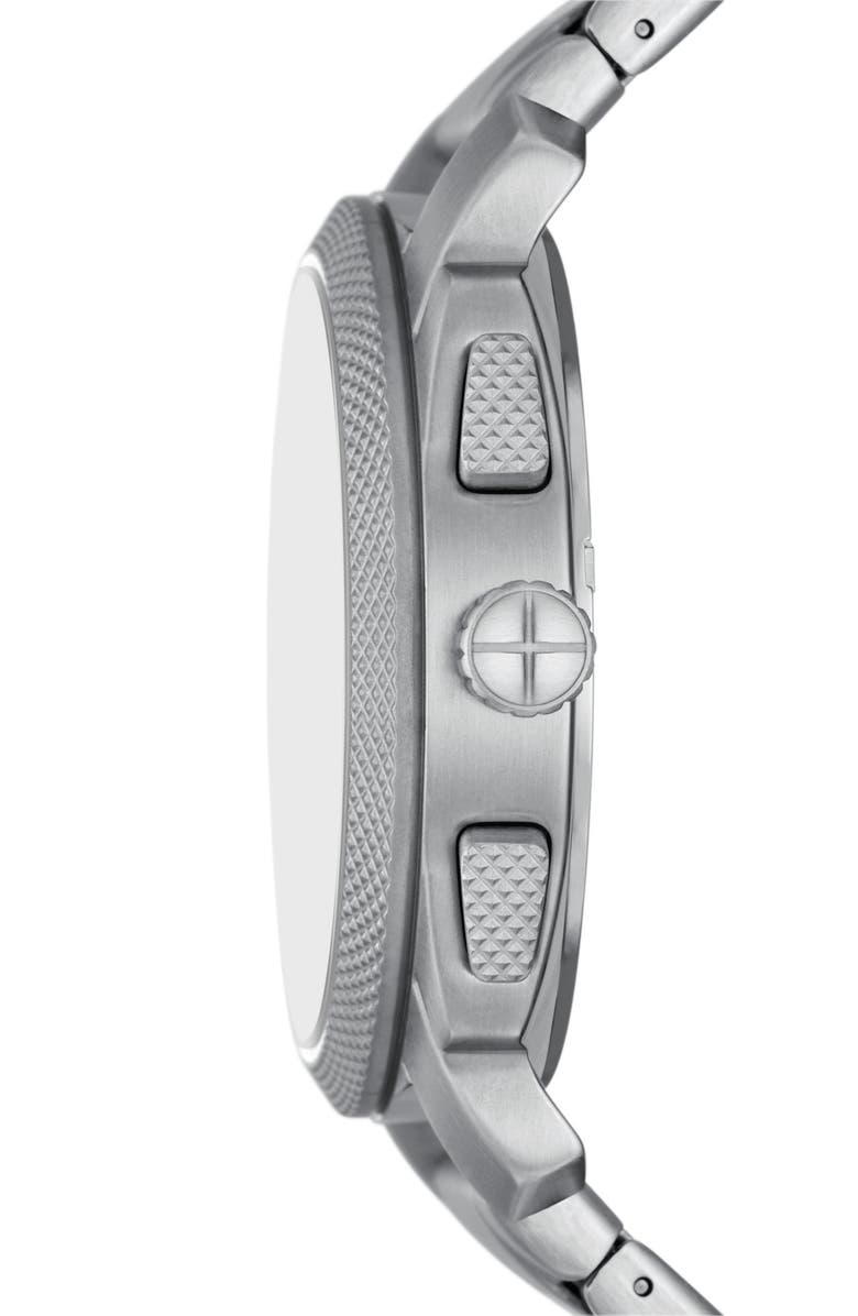 Fossil Machine Chronograph Bracelet Watch, 44mm, Alternate, color, Silver