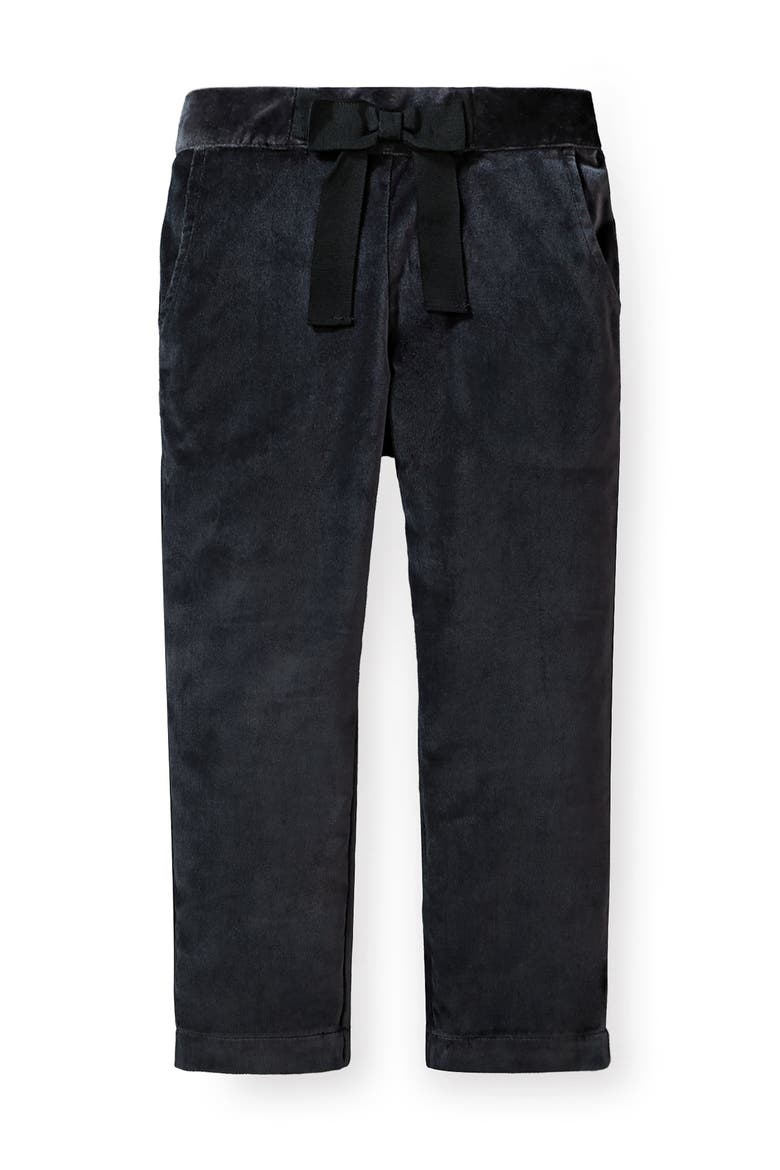 Girls' Straight Dressy Pant with Bow, Kids, Alternate, color, Black