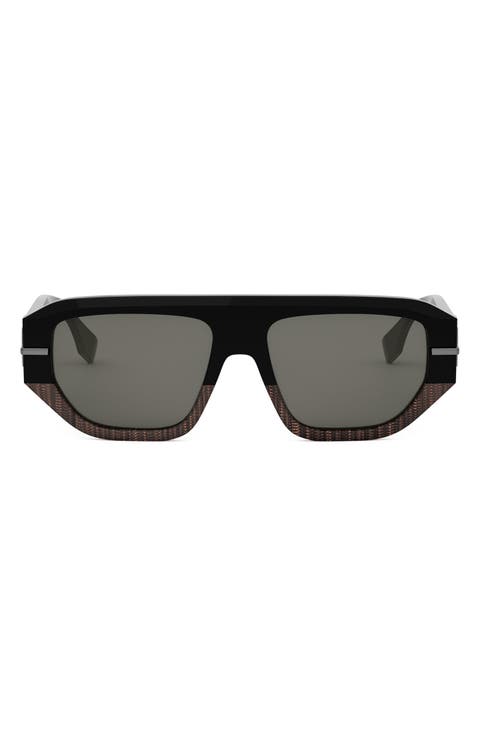 'Fendigraphy 54mm Geometric Sunglasses