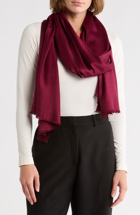 Oversized Satin Pashmina Wrap