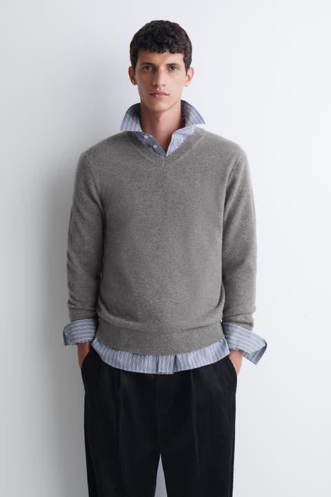 Cashmere V-Neck Sweater