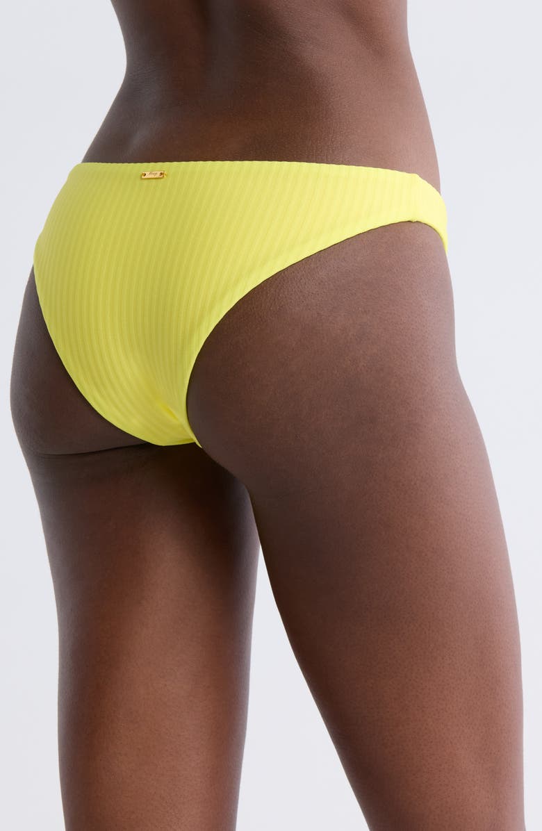Maaji Flirt Reversible Bikini Bottoms, Alternate, color, Bright Yellow