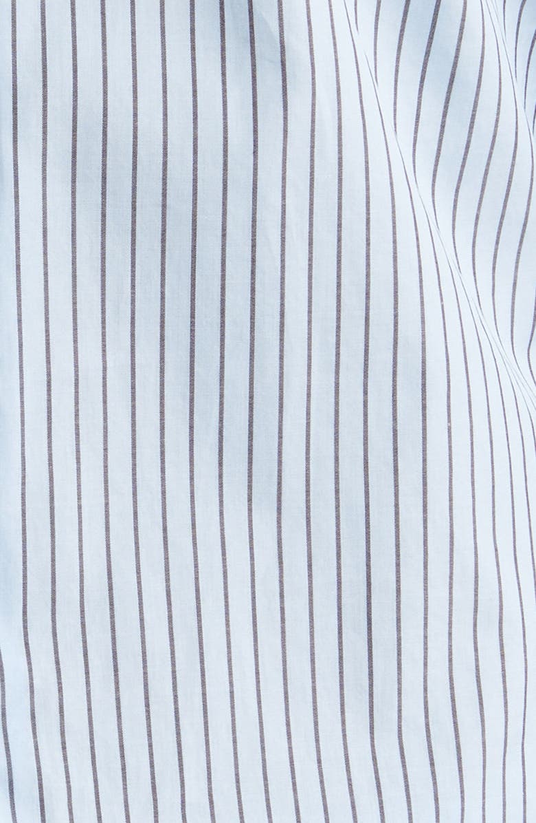 Paul Smith Tailored Fit Pinstripe Organic Cotton Dress Shirt, Alternate, color, 
