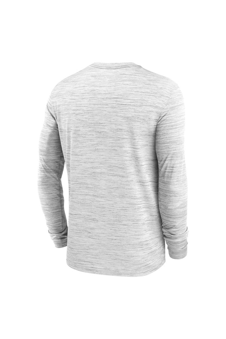 Men's Nike Heather Gray LA28 Summer Olympics Team Issue Velocity Dri-FIT Long Sleeve T-Shirt, Alternate, color, Heather Gray