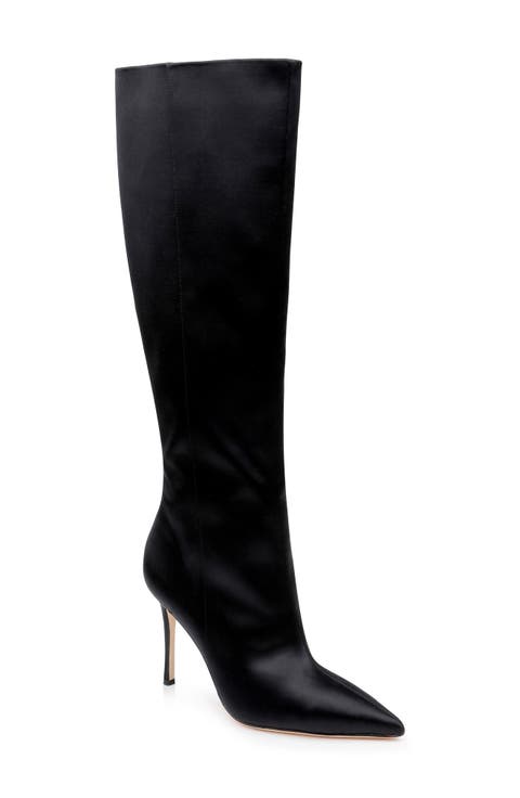 Runway Pointed Toe Over the Knee Boot (Women)
