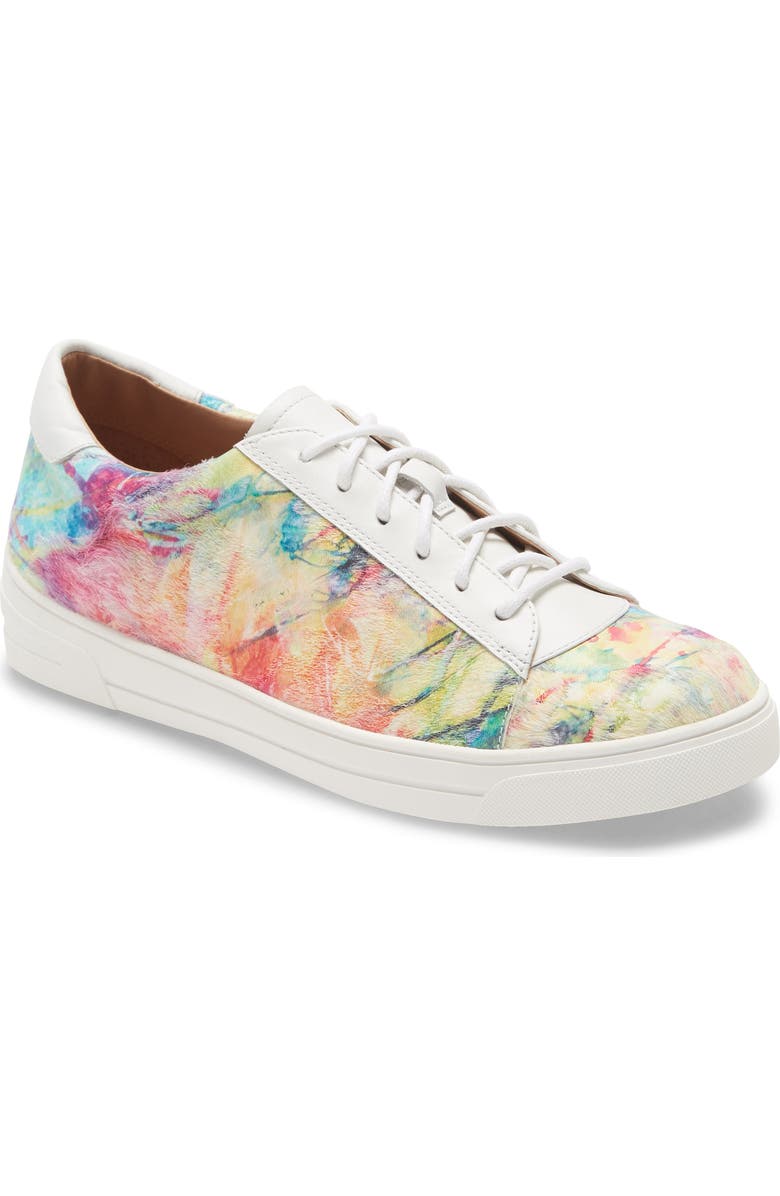 Linea Paolo Kaia Genuine Calf Hair Sneaker, Main, color, Multi Print Calf Hair/ Leather