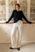 KADA The Open Knit Long Sleeve Sweater