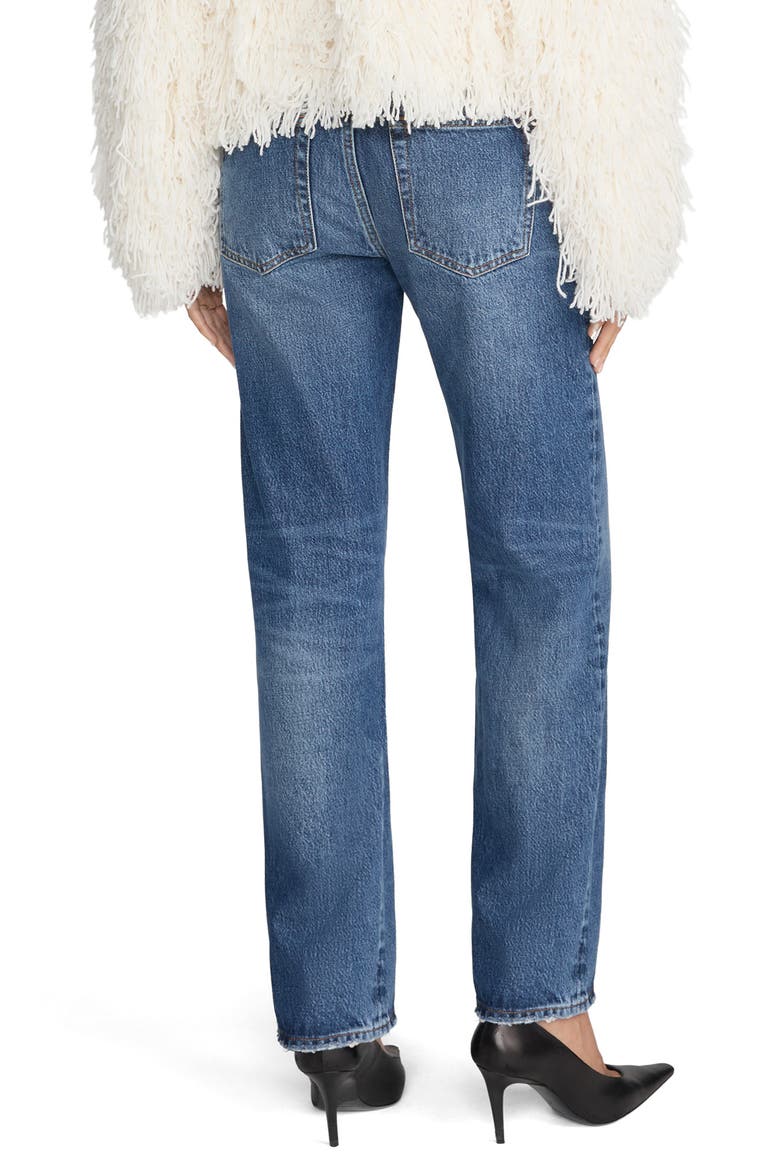 The Hang Ripped Ankle Straight Leg Jeans, Alternate, color, LUCKY