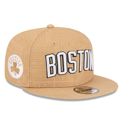 Men's New Era Gold Boston Celtics 2025/26 City Edition Alternate 9FIFTY Snapback Hat