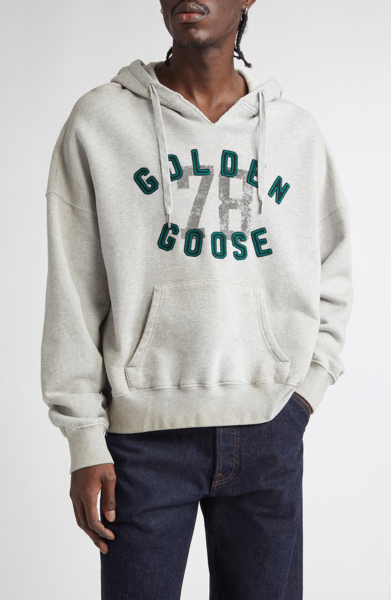 Golden Goose Journey Collection Graphic Hoodie, Main, color, 