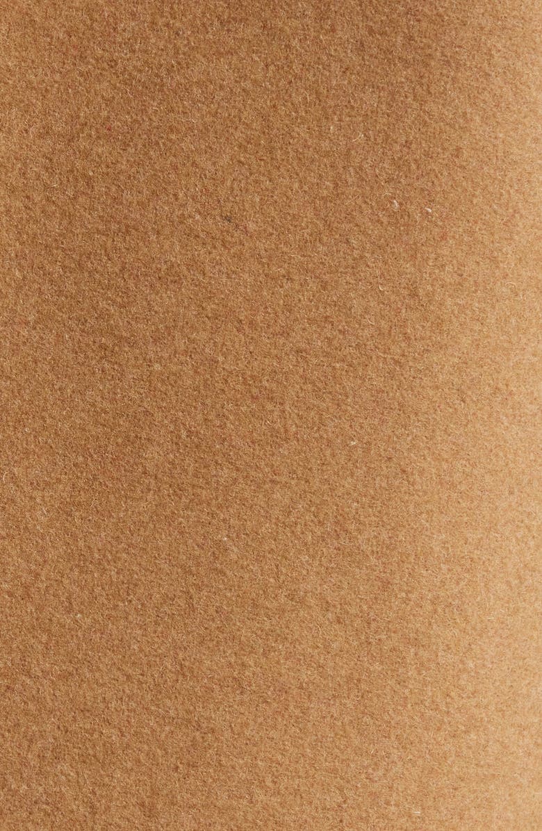 Michael Kors Drop Shoulder Oversize Crop Coat, Alternate, color, Dark Camel