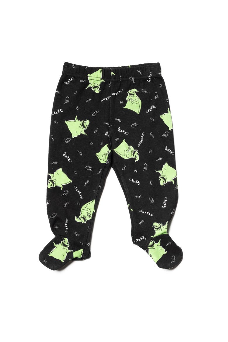 Nightmare Before Christmas Oogie Boogie Bodysuit Pants & Hat Set, Alternate, color, Oogie Boogie Green