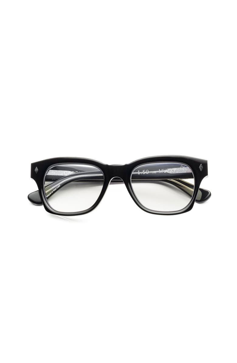 Caddis Muzzy | Reading Glasses, Main, color, Gloss Black And Vodka