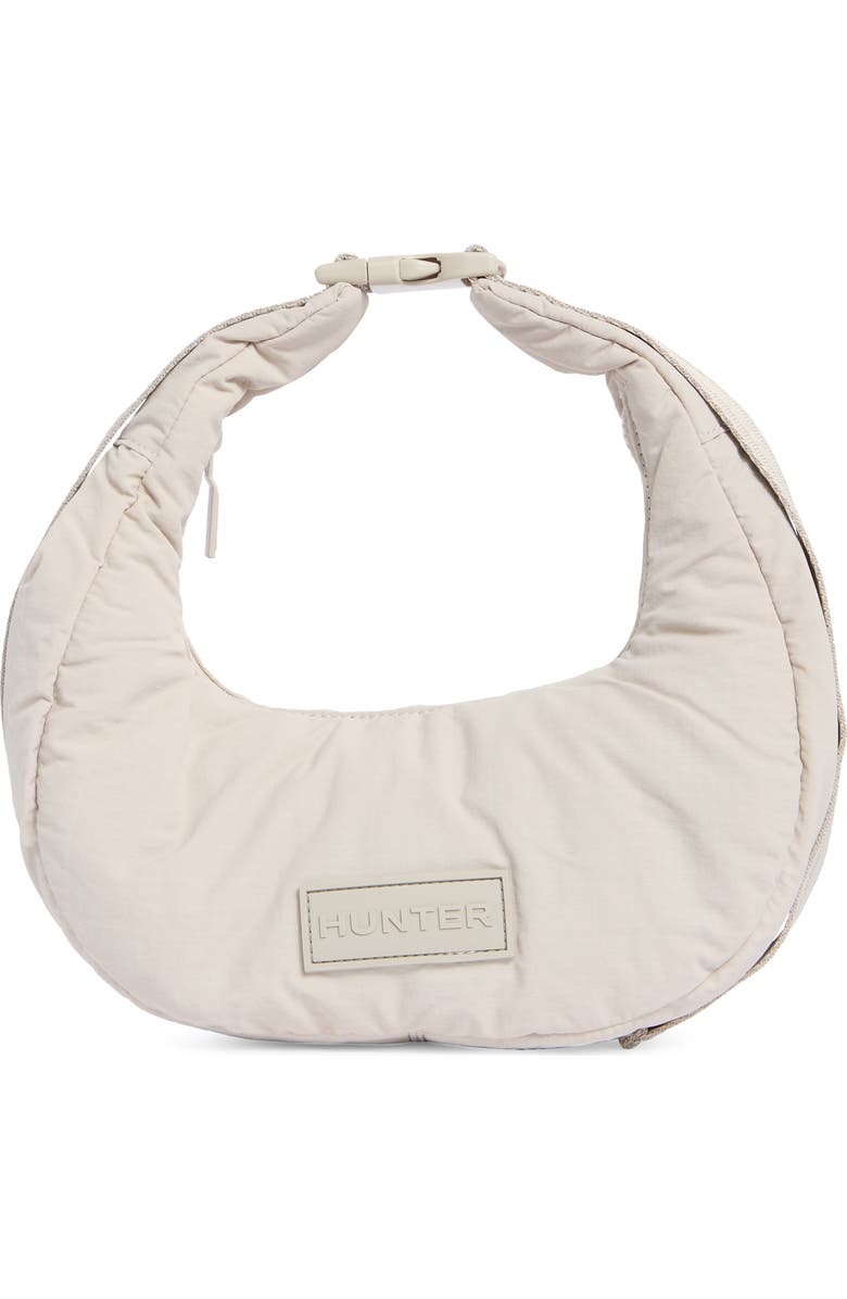 Hunter Mini Crescent Crossbody Bag, Main, color, Grey