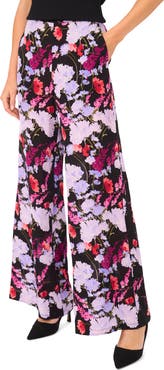 Ted Baker Maya Floral Wide Leg Pants