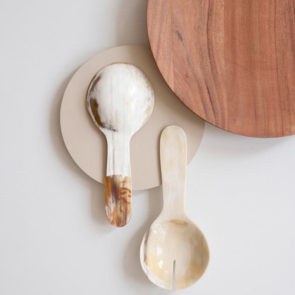 Maadili Collective Classic Salad Servers In Multi
