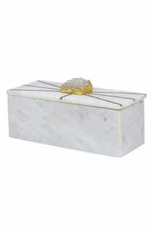 R16 HOME Amethyst Marble Box