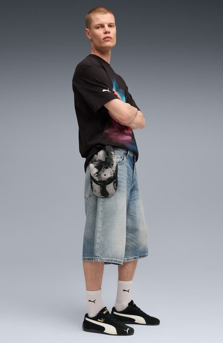 PUMA BMW Cotton Graphic T-Shirt, Alternate, color, Puma Black