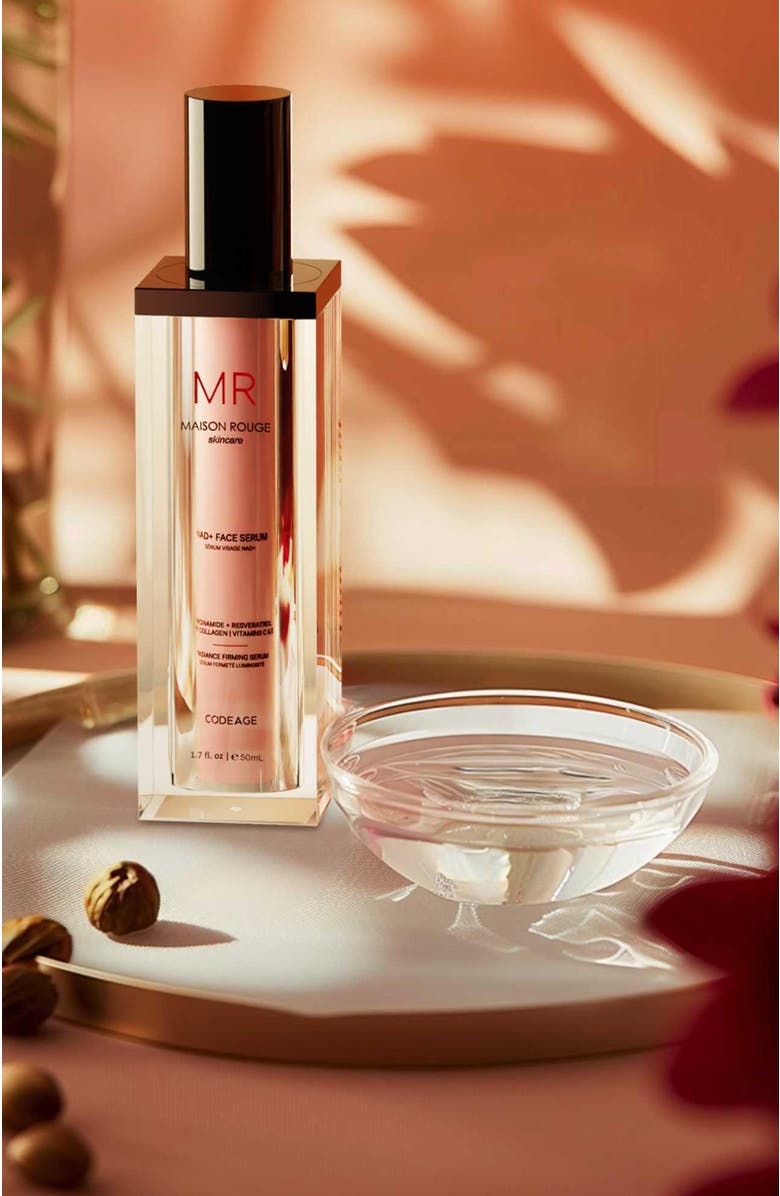 Codeage NAD Face Serum + Resveratrol Niacinamide & Collagen, Alternate, color, White