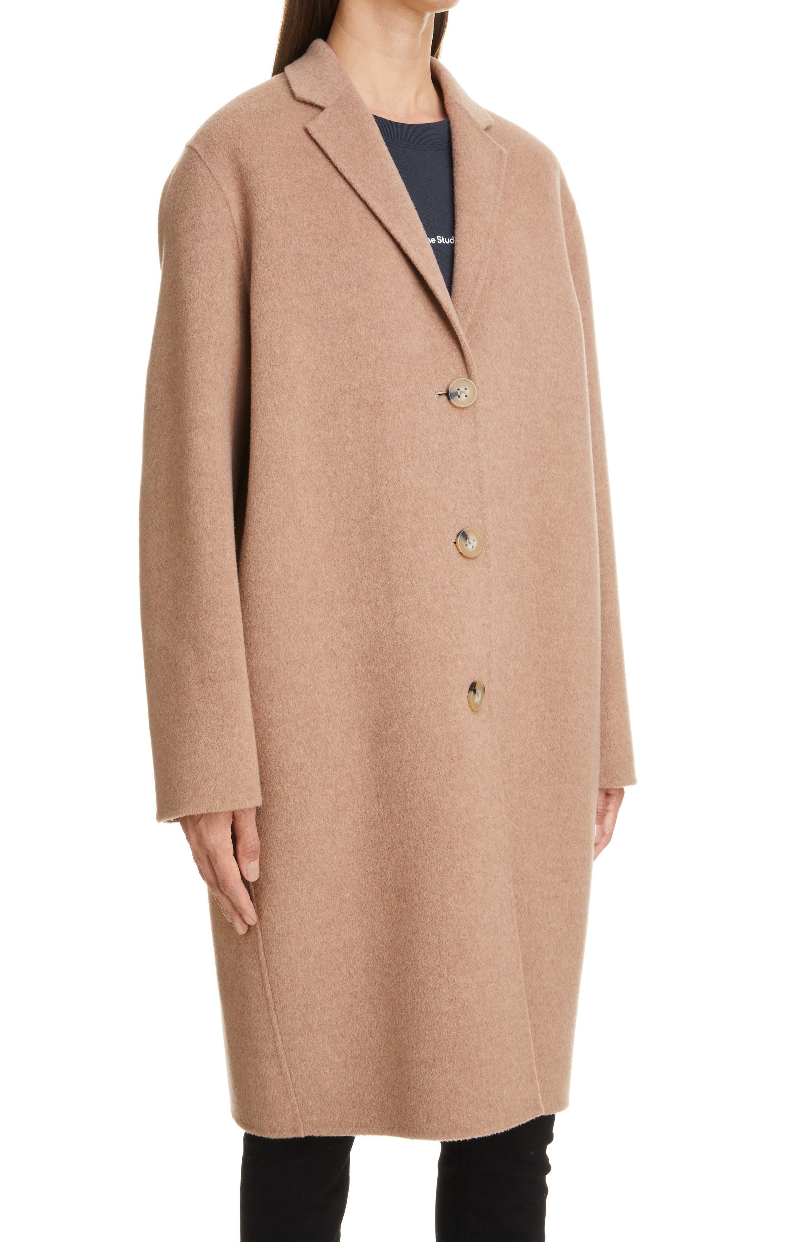 Acne Studios Studios Double Wool Coat (Women) | Nordstromrack