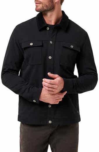TravisMathew Cloud Denim Jacket with Corduroy Collar
