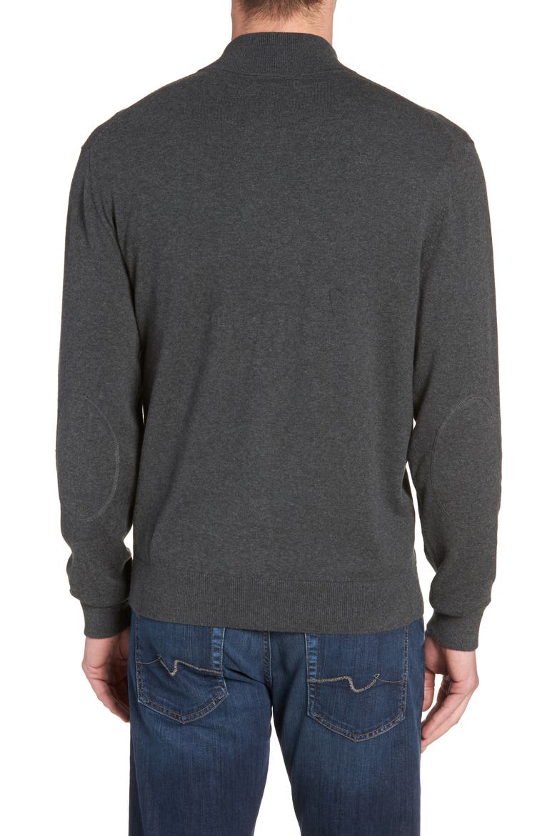 Houston Texans - Lakemont Regular Fit Quarter Zip Sweater, Alternate, color, CHARCOAL HEATHER