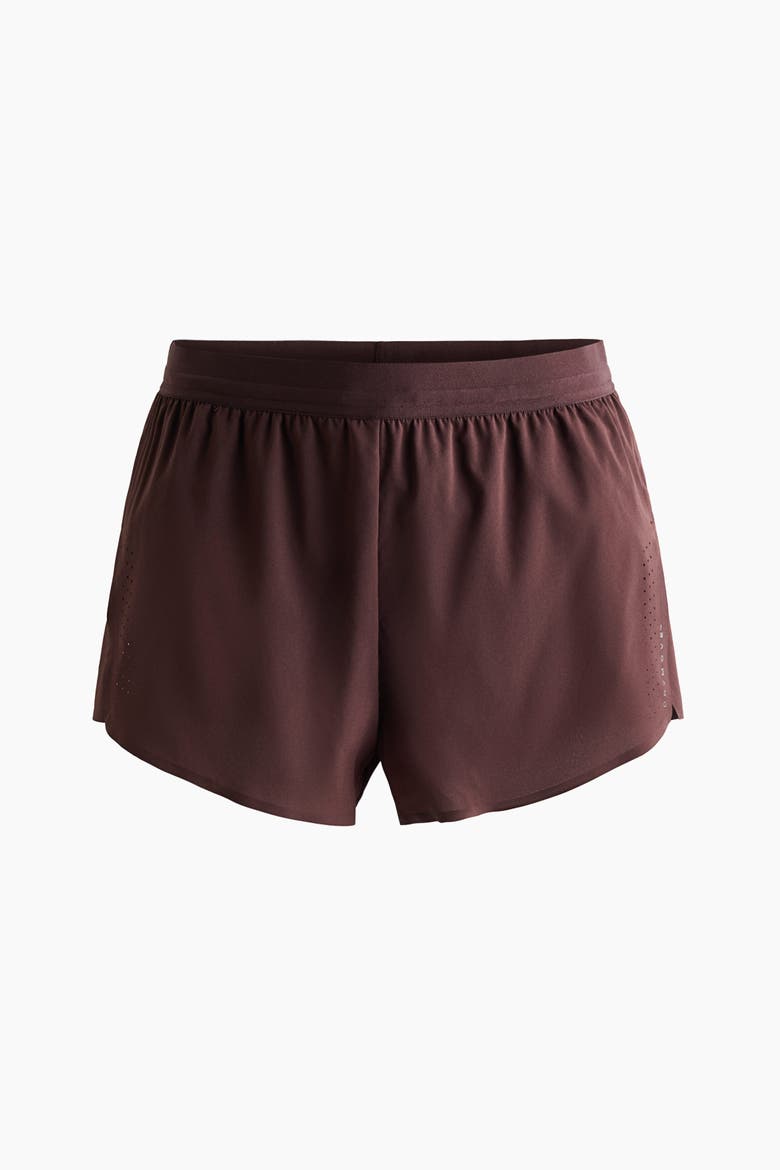 Short Running Shorts With Drymove, Alternate, color, Warm brown