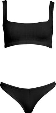 Hunza G Crinkle 2-Piece Swimsuit