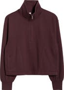 Zella Ultracozy Fleece Half Zip Pullover