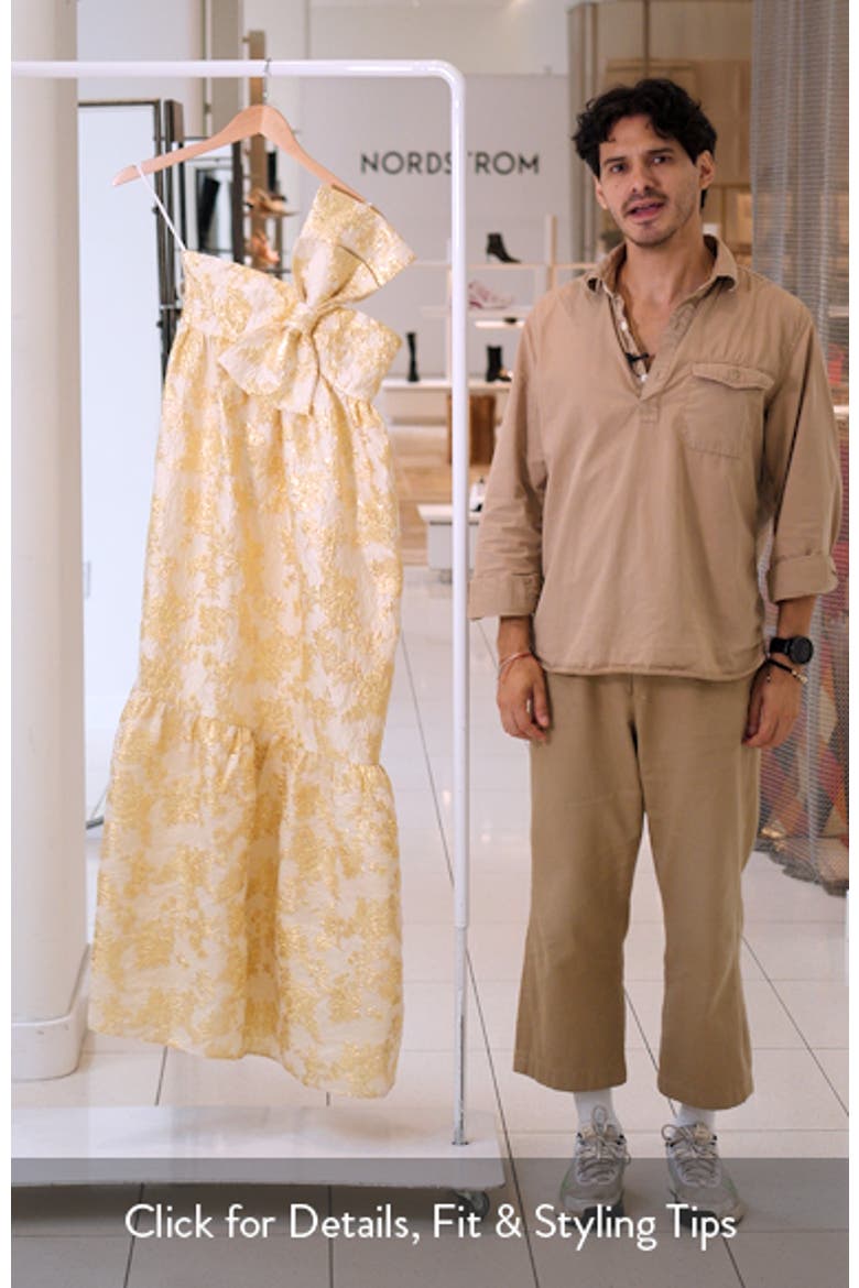 Betina Bow Front Maxi Dress video