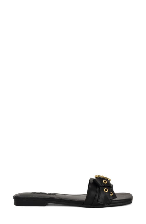 Nine West Missj Slide Sandal In Black