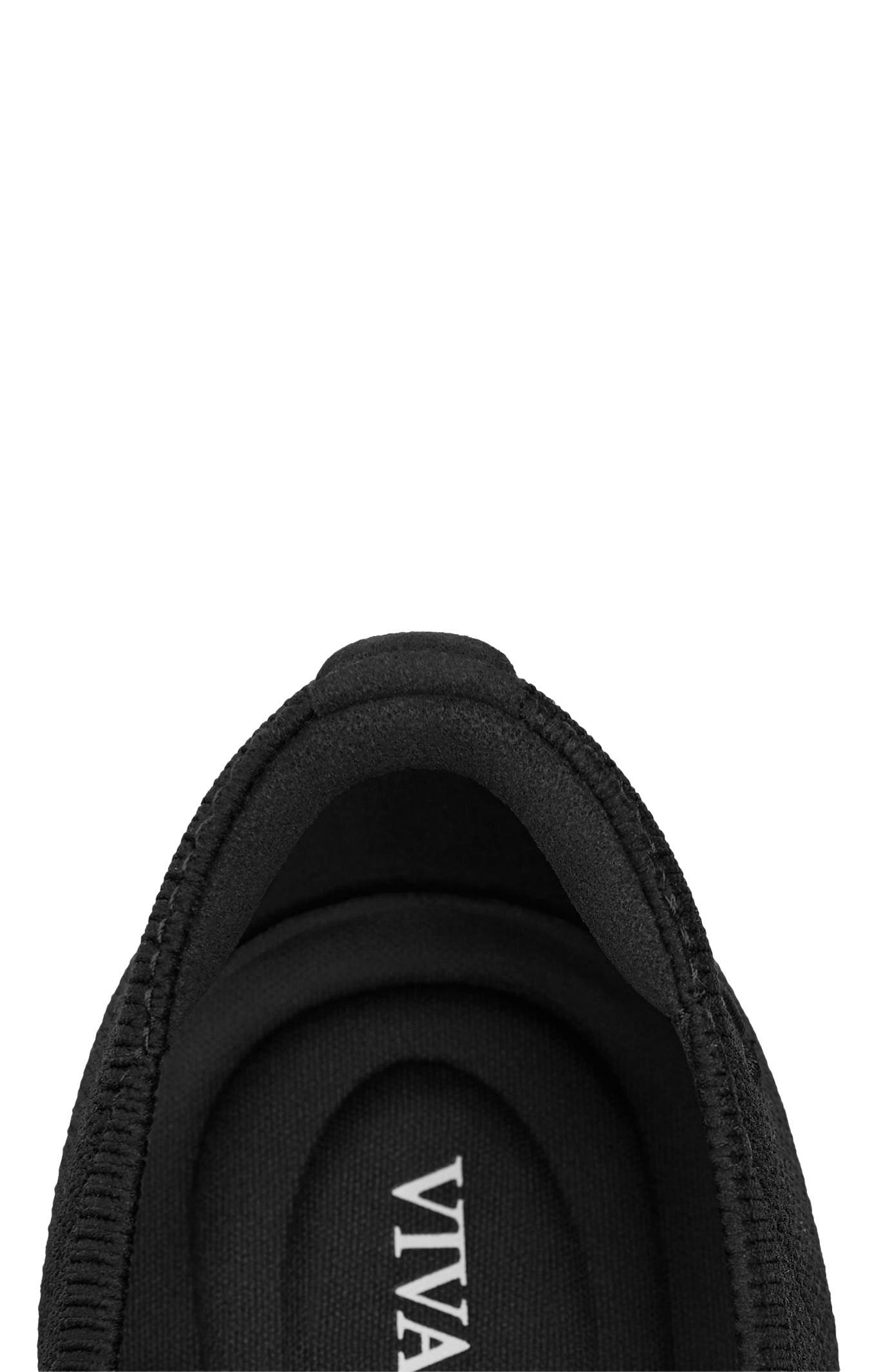 VIVAIA Almond-Toe Bow Flats, Alternate, color, Black