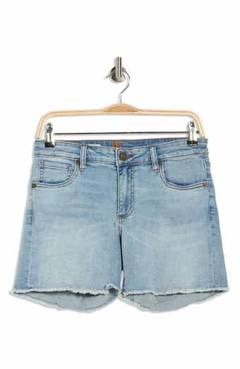 KUT from the Kloth Kity Boyfriend High Waist Cutoff Denim Shorts