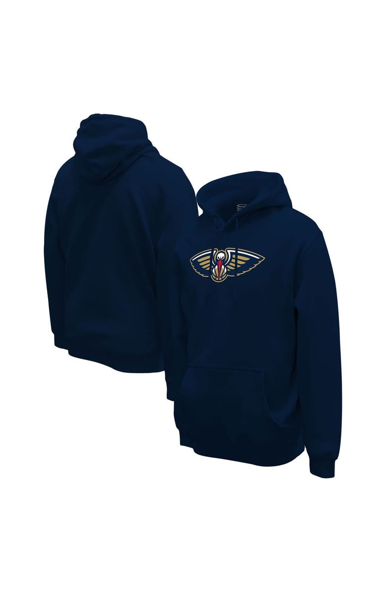 Stadium Essentials Unisex Stadium Essentials  Navy New Orleans Pelicans Primary Logo Pullover Hoodie, Main, color, 
