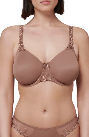 Simone Perele Andora Underwire Minimizer Bra In Brown