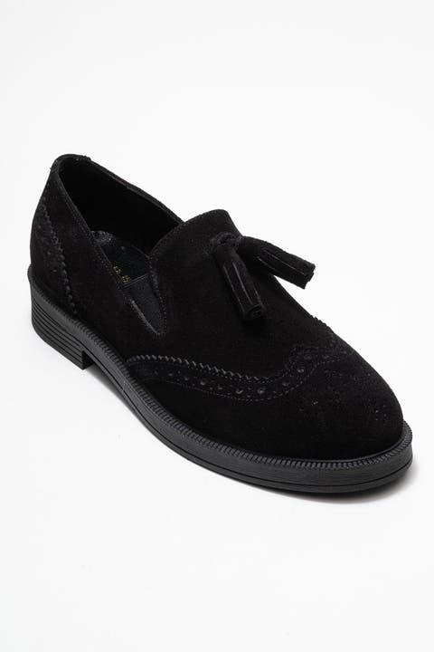 Alex Leather Tassel Loafers