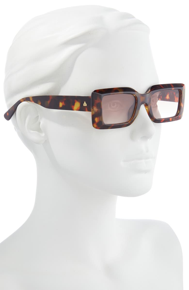 AIRE Parall 50mm Small Rectangular Sunglasses, Alternate, color,