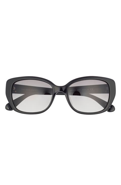 kenzie 53mm polarized cat eye sunglasses