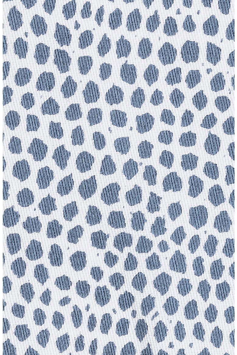 Jasper Cotton Sateen Fitted Sheet, Alternate, color, STEEL BLUE