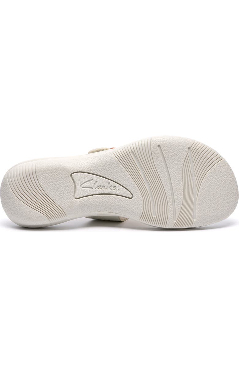 Clarks<sup>®</sup> Breeze Cove Flip Flop, Alternate, color, Off White