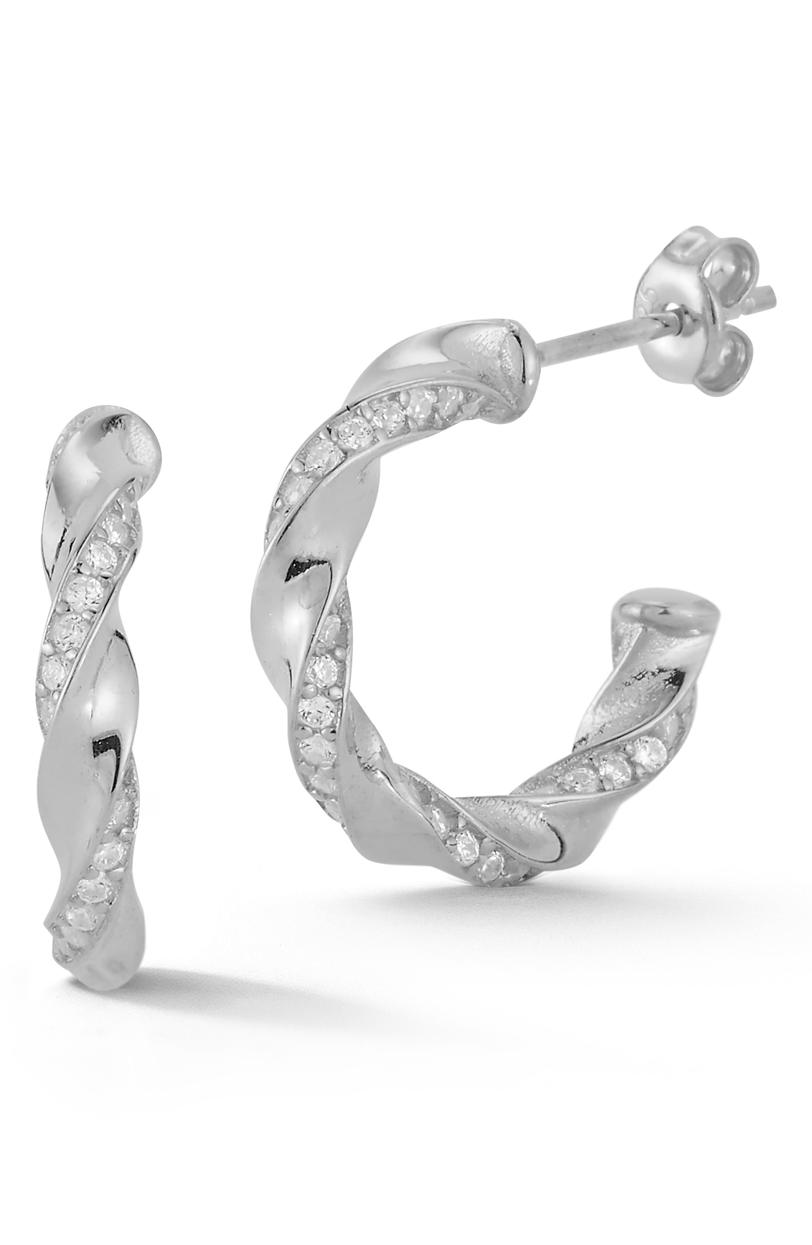 GLAZE JEWELRY Twist Hoop Earrings