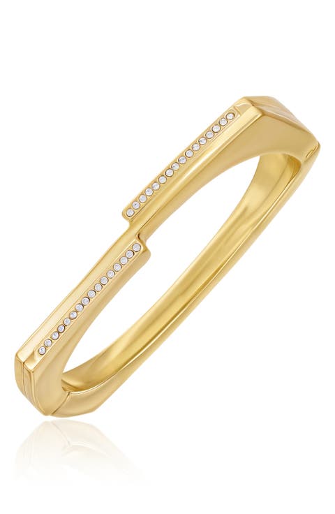 Pavé Hinge Cuff Bracelet