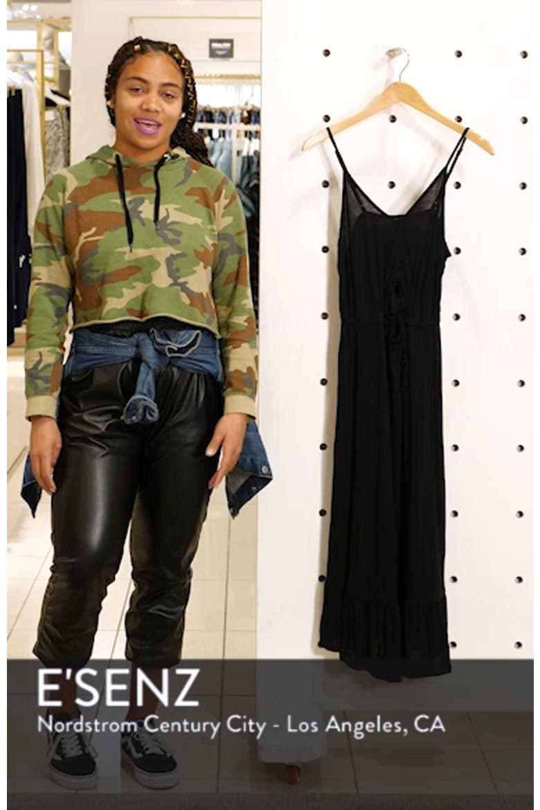 Breezy Cinch Front Cover-Up Dress video