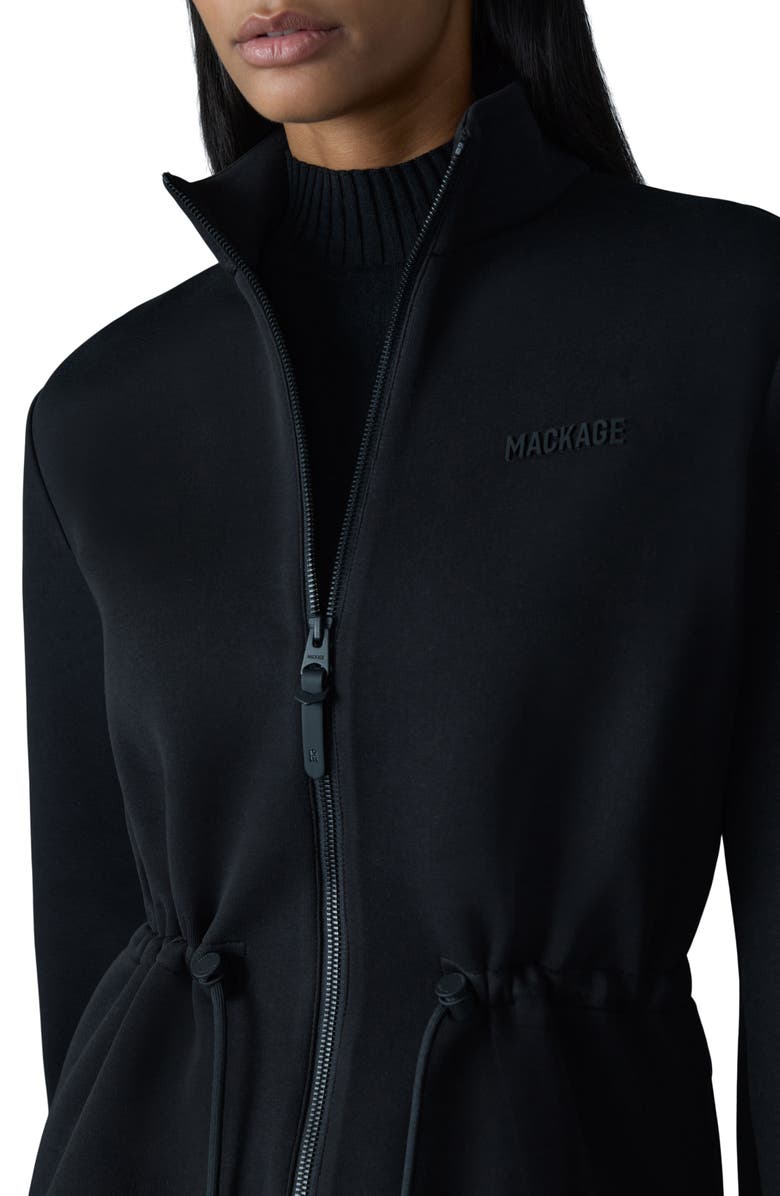Mackage Finola Double Face Jersey Jacket, Alternate, color, Black