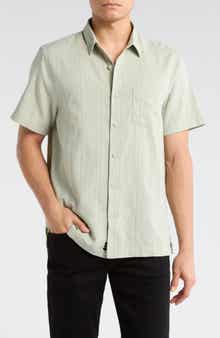 Lucky Brand Playa Short Sleeve Button-Up Shirt