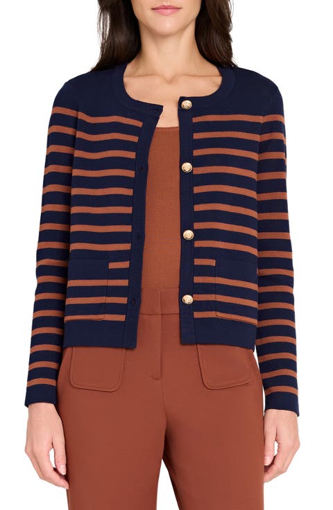 Stripe Cardigan