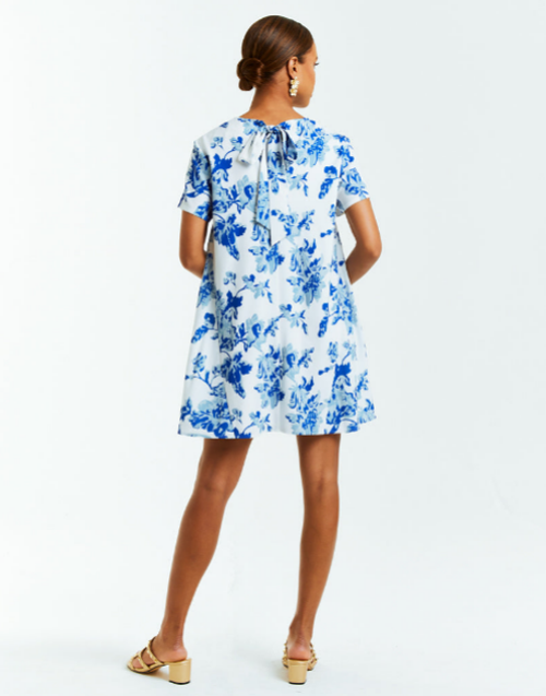 Mestiza New York Women's Cecily Floral Minidress In Blue